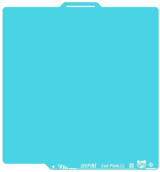 Main image of OMG Cool Plate for Bambu Lab X2D/P2S/P1S/P1P/A1/X1/X1C, 257x257mm Thicker Magnetic Bamboo Build Plate with Supertack Smooth Surface, Low-Temperature 3D Printer Bed Plate for PLA PETG Printing