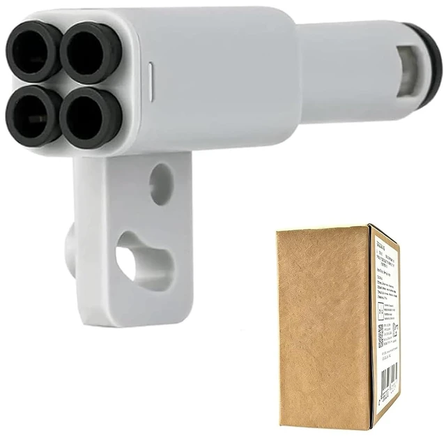 Main image of Bamboo 4-in-1 PTFE Adapter, Filament Bowden Tube Expansion Port,AMS Connect 4 Feeding Modules Compatible with Bambu Lab X1/X1C/X1E/P1S/P2S/P1P/H2D/H2S 3D Printer Accessories
