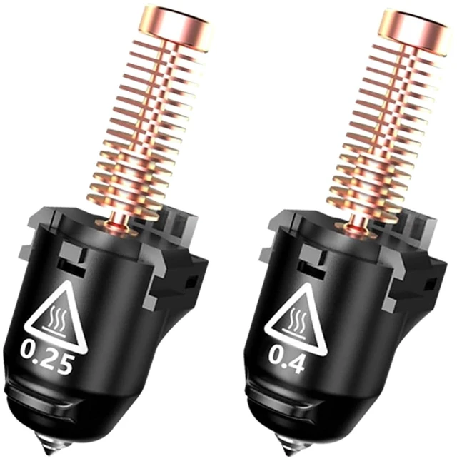 Main image of Original 3D Printer Nozzle 0.25mm 0.4mm for FLASHFORGE Adventurer 5M Hotend,3S Quick Detachable Nozzle,Up to 280 High Temp 32mm³/s High Flow Nozzle,Adventurer 5M Pro Nozzles Kit