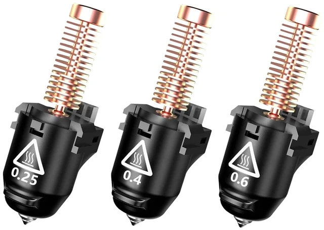 Main image of Original 3D Printer Nozzle for FLASHFORGE Adventurer 5M Hotend,3S Quick Detachable Nozzle,Up to 280 High Temp 32mm³/s High Flow Nozzle,Adventurer 5M Pro Nozzle0.25mm,0.4mm,0.6mm)