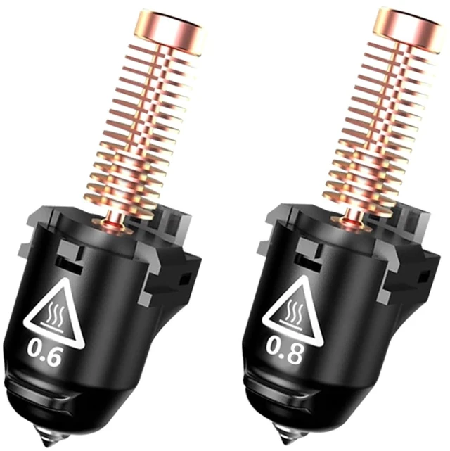 Main image of Original 3D Printer Nozzle 0.6mm 0.8mm for FLASHFORGE Adventurer 5M Hotend,3S Quick Detachable Nozzle,Up to 280 High Temp 32mm³/s High Flow Nozzle,Adventurer 5M Pro Nozzles Kit