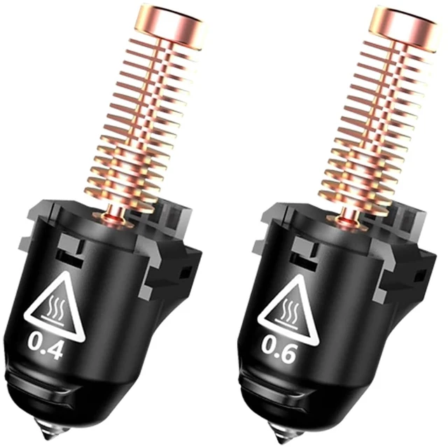 Main image of Original 3D Printer Nozzle 0.4mm 0.6mm for FLASHFORGE Adventurer 5M Hotend,3S Quick Detachable Nozzle,Up to 280 High Temp 32mm³/s High Flow Nozzle,Adventurer 5M Pro Nozzles Kit