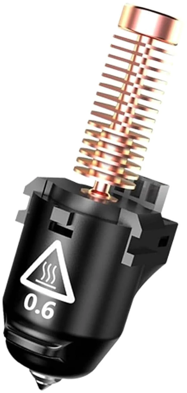 Main image of Original 0.6mm AD5M Hotend for FLASHFORGE Adventurer 5M,All Metal Hardened Steel Nozzle 3S Quick Detachable,Up to 280 High Temperature High Flow 32mm³/s for High-Strength Filaments