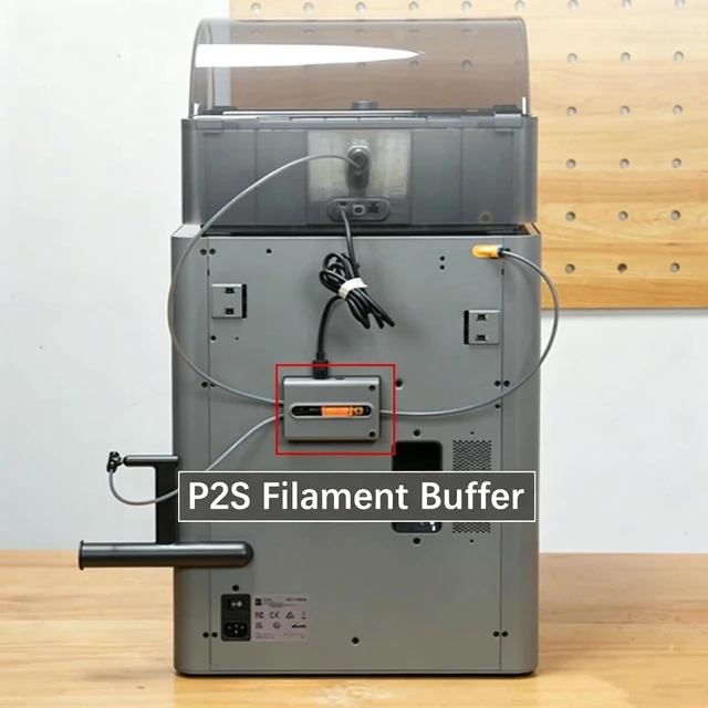 Alt view image 2 of 7 - P2S Feed Buffer, Filament Buffer Replacement for Bambu Lab P2S 3D Printer, Reduces Tension Fluctuations During the Feeding Process, Ensures Smooth Filament Feeding, 3D Printer Accessories