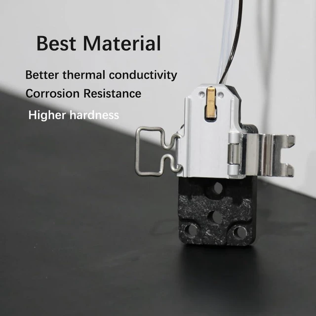 Alt view image 6 of 6 - Hotend Heating Assembly Up to 390 for Bambu Lab A1/A1 Mini 3D Printer Hotend Heating Component Mounting Accessories,Contains Thermistor, Ceramic Heater, Base,Clip,Quick-Change Kit