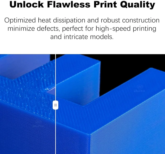 Alt view image 4 of 7 - 2 Pack 0.4MM Centauri Carbon Hotend with Brass Hardened Steel Nozzle, 3D Printer Print Head Extruder Part for Elegoo CC Accessories with Extra 2 Silicone Covers and 2 Nozzle Cleaners