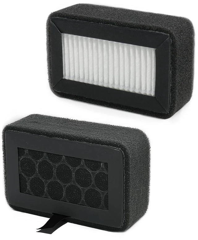 Main image of 2 Pack HEPA 13 Activated Carbon Air Filter for Bamboo Lab X1/X1C/P1P/P1S 3D Printers - Replacement Filter for VOCs, PM2.5, Ultrafine Particles & Odors