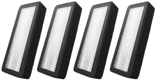 Main image of 4 Pack AD5M/AD5X Air Filter with HEPA 13 Activated Carbon for Flashforge Adventurer 5M/5M Pro/AD5X 3D Printers, Replacement Filter for VOCs, PM2.5, Ultrafine Particles & Odors