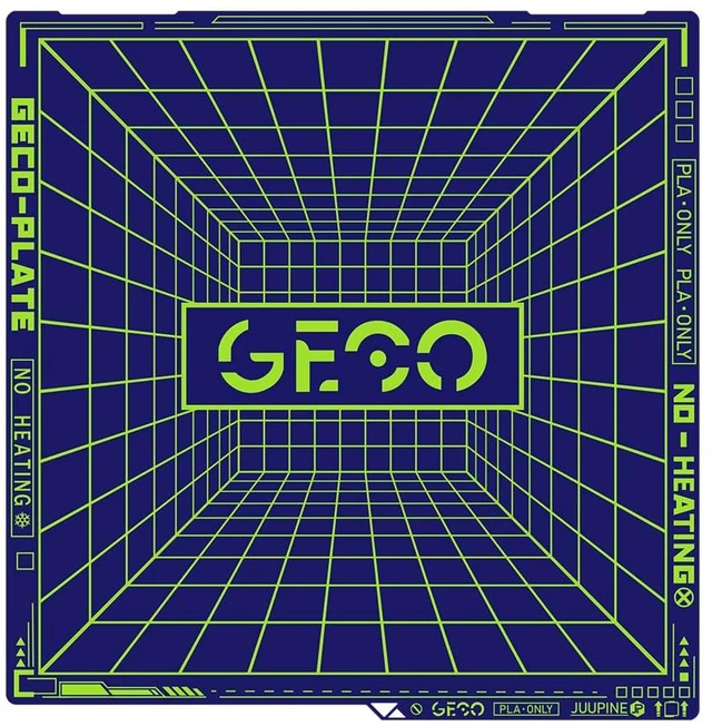 Main image of GECO Plate Kobra 3 Max Build Plate for Anycubic 3D Printer Platform,Cool Plate Supertack No Heating for PLA Plate Printing Bed Carbon Plate for Anycubic Kobra 3 Max Part