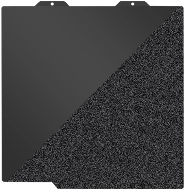 Main image of Double Sided Flexible Smooth PEI+Textured PEI Build Plate for Bambu Lab A1 Mini 3D Printer,184x184mm Heated Bed Spring Steel Flexible Platform.