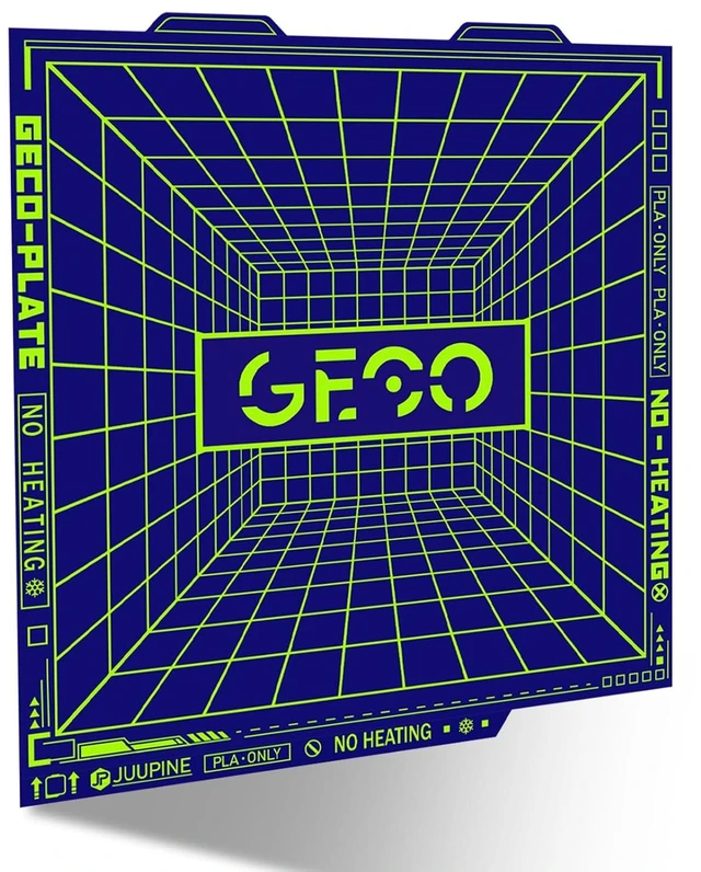 Main image of 2025 GECO Plate for Bambu Lab A1 MiNi 3D Printer,First Choice for 3D Printing Farm Only for Print PLA,0°C Printing Hot Bed Super Sticky no Edge Warping.