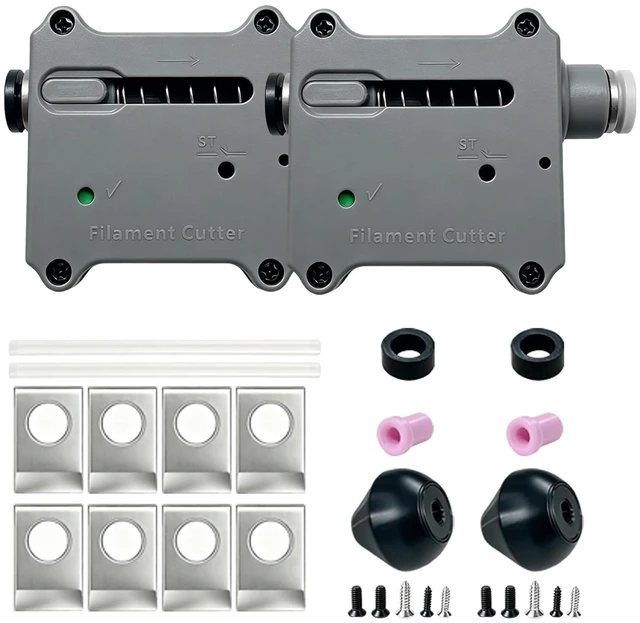 Main image of 2 Pack Anti-Tangle Filament Cutter Sensor for 1.75mm 3D Printer Filament