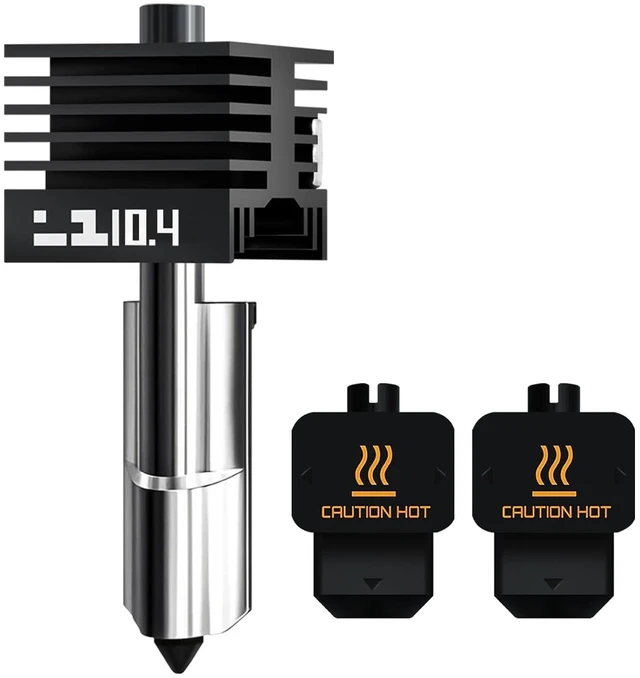 Main image of Bamboo X2D/H2D/H2S/P2S Hotend 0.4MM Hardened Steel Nozzle,High Speed Precision and Direct Replacement Extruder Print Head for Bambu Lab H2 Series, P2S/X2D 3D Printer Accessories