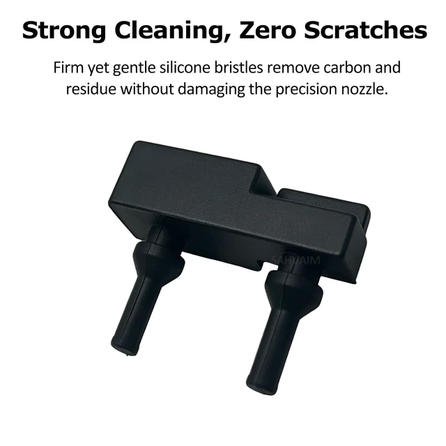 Alt view image 4 of 4 - 3 Pack for Flashforge Creator 5 Nozzle Silicone Brush Creator 5 Pro Nozzle Brush Wiper hotend Cleaning Brush extruder Nozzle Creator 5 Nozzle Brush3D Printer Nozzle Cleaning Brush Remove Residue