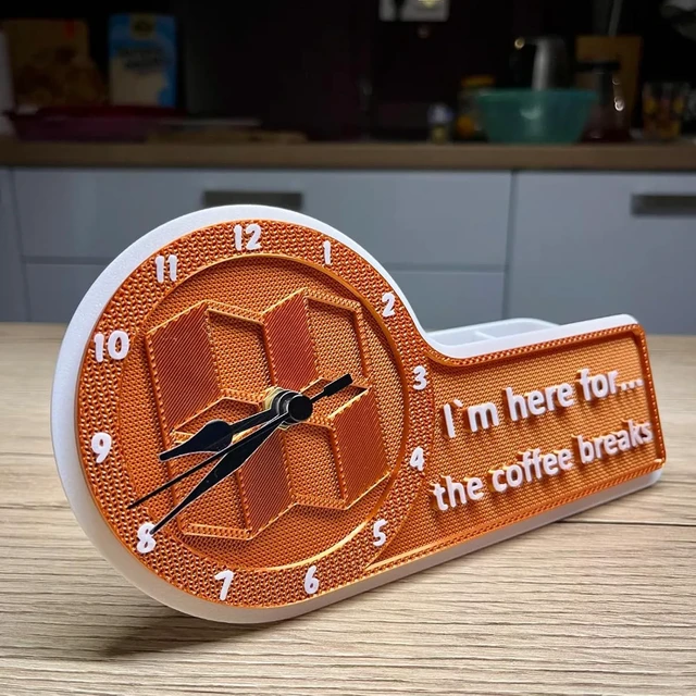 Alt view image 6 of 6 - Makerworld MH011 3D Printer Clock Creative Model Components for Bambu Lab A1/X1/X1C/X1E/ P1P/P1S 3D Printer,3D Printer DIY Parts Makerworld Kits for Bambulabs-Prints NOT Included.