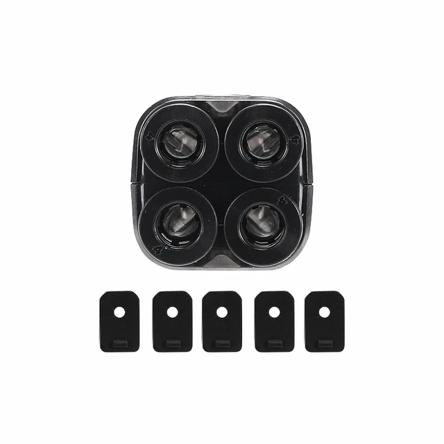 Alt view image 5 of 7 - Bamboo 4 in 1 PTFE Adapter for Bambu Lab X2D/H2C/H2D/H2S/P1S/P1P/P2S/X1C/A1/A1MINI/A2L 3D Printer, Multi-Filament Compatibility, Built-in Cleaning Blade & Anti-Clog Design for Smooth Feeding