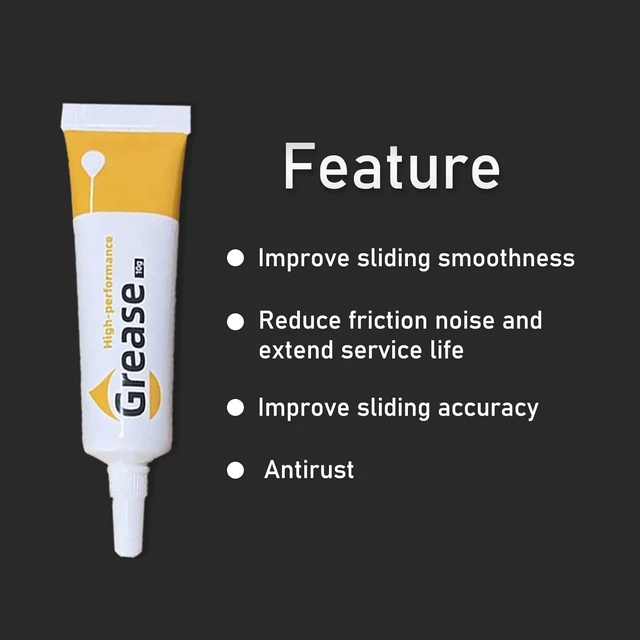 Alt view image 3 of 6 - 3D Printer Part High Performance Synthetic Lubricant Gear Grease Optical Axis Grease for Bambu Lab Series/Creality Ender 3/Ender 3 Pro/Ender 3 V2/Ender 3 S1/K1/Ender 3 V3/Kobra s1 Series