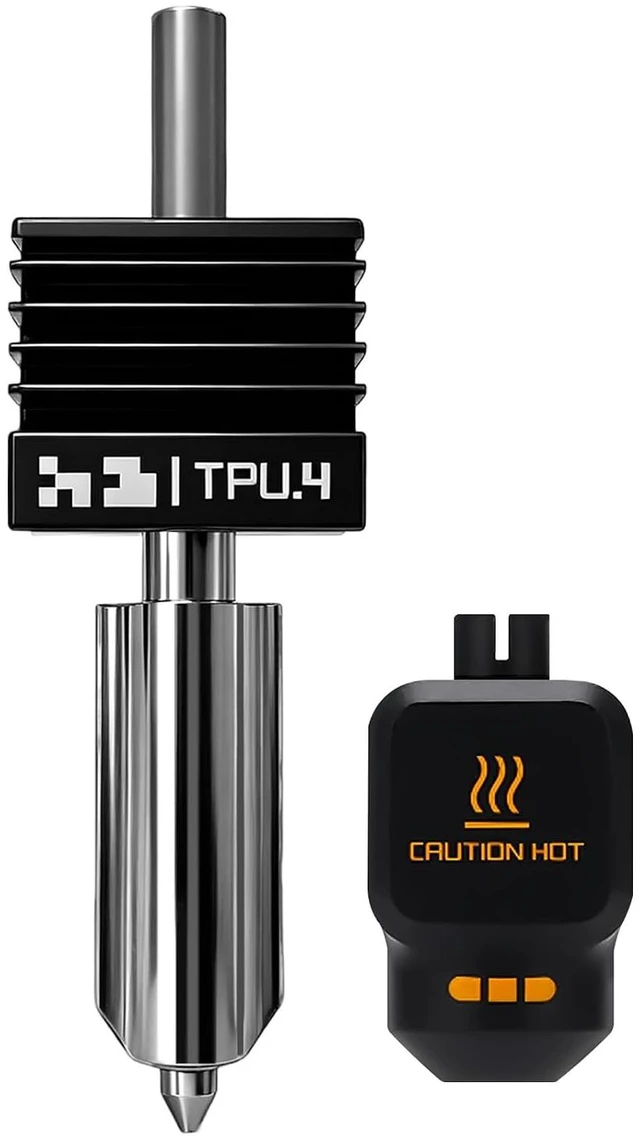 Main image of Upgraded 0.4mm H2D TPU High Flow Hotend Kit, Compatible with Bambu Lab H2D and H2D Pro, Saves Up to 30% Print Time, Optimized Filament Feeding for Stable High-Speed TPU Printing with Silicone Socks