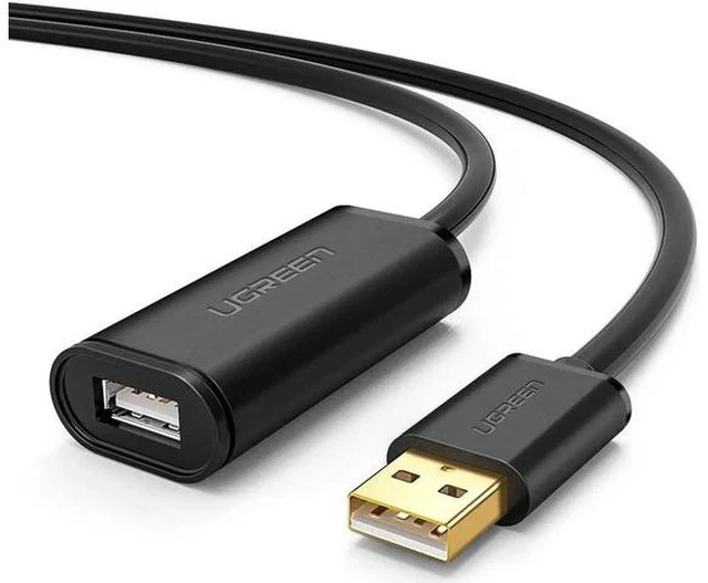 Main image of USB Cable USB 2.0 Extension Cable - A-Male to A-Female USB Extender Cord 5000+ Bend Lifespan for Playstation, Xbox, Printer, Scanner, Camera, Keyboard, Hard Drive-30 Feet (10M)