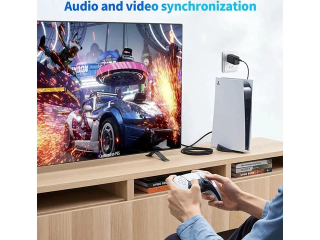 Alt view image 3 of 6 - HDMI to DisplayPort Cable 4K@60 Hz HDMI Source to DisplayPort Monitor 6 Feet HDMI to DP Cable for Laptop PS5 PS4 Pro PC to Monitor