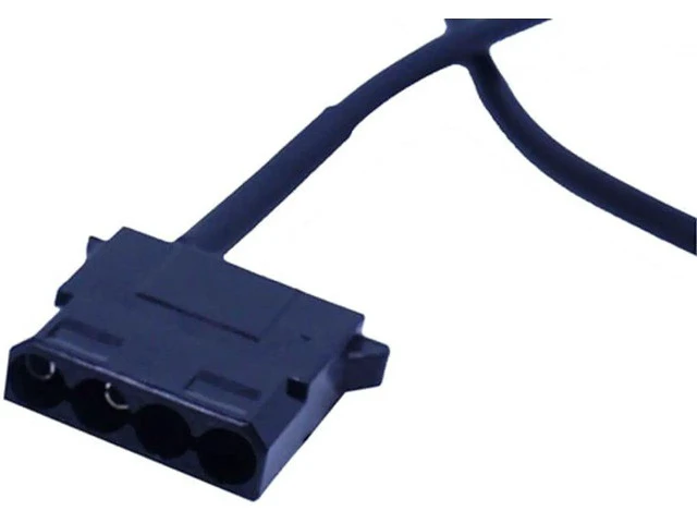 Alt view image 3 of 5 - 1pc USB To 4 Pin Molex Fan Power Cable Computer Case Adapter Cord 4Pin Female To 5V USB Male USB Adapter Cable