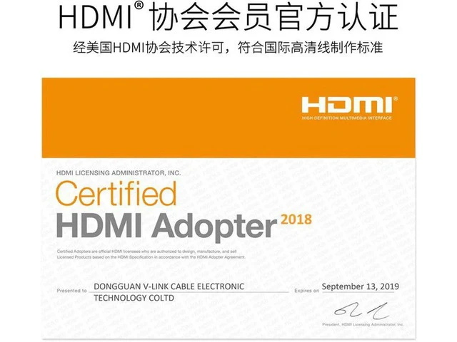 Alt view image 2 of 7 - VEGGIEG Fiber HDMI Cable 4K HDR 60Hz , HDMI Fiber Optic Cable 2.0 ARC, Dolby Vision, HDCP2.2, 18GBps, Compatible with Apple TV, Roku, Xbox, PS4, Projector-(1M,3.3ft)