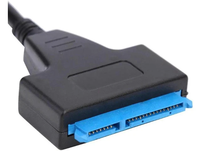 Alt view image 4 of 5 - to Dual USB3.0 2.0 Powered 22 Pin Hard Drive USB 3.0 Cable High Speed Adapter Cable for External 2.5 inch HDD SSD