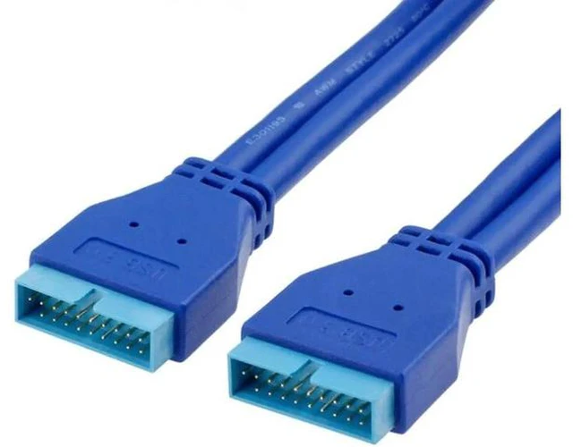 Main image of USB 3.0 Motherboard Header 20pin Connector Male to Male Cable 50CM