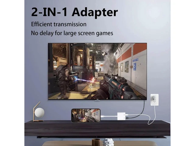 Alt view image 5 of 7 - USB C to HDMI Adapter Type C to 4K HDMI Adapter with 100W PD Multiport Digital AV Converter for MacBook Pro/air iPad Pro/air iPhone 15/16 Tablets Switch and More USB-C Devices