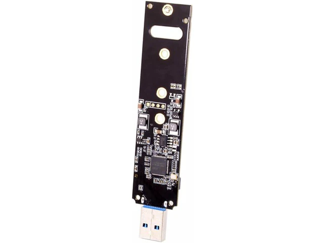 Alt view image 3 of 3 - 90 Degree Up Angled SATA 22Pin 7+15 Male to SATA 22Pin Female Extension Convertor Adapter