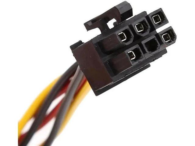 Alt view image 2 of 6 - 10PCS 2 IDE Dual 4pin Molex IDE Male to 6 Pin Female PCI-E Y Molex IDE Power Cable Adapter Connector for video cards Dropship