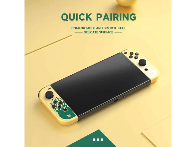 Alt view image 5 of 5 - Joy Cons for Switch Controllers, Wireless Replacement for Switch Joycons, Left and Right Switch Controllers Joycon Support Sports Dual Vibration/Wake-up/Motion Control