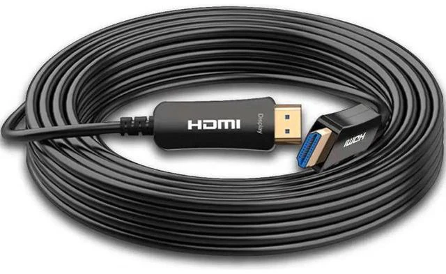 Main image of Fiber HDMI Cable 4K HDR 60Hz - 2M 5M 10M 20M 30M 50M - Fiber Optic HDMI 2.0b Cable, Support 18Gbps and Projector, Roku, Slim and Flexible HDMI Fiber Optic Cable - 6.5ft (2meters)