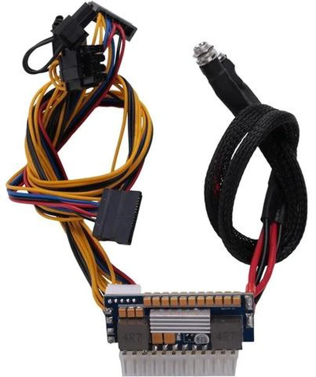 Main image of Misaso 450W 24Pin 12V DC Input 450W Output Realan Mini ITX Pico PSU DC ATX PC Switch DC-DC ATX Power Supply for Computer