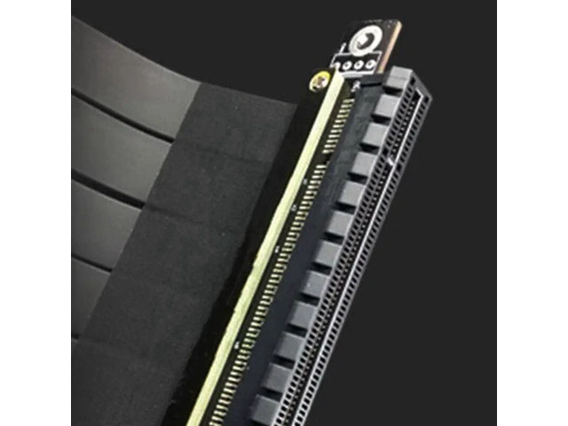 Alt view image 4 of 5 - Express 3.0 High Speed 16X Flexible Cable Extension Port Adapter Riser Card PC ie Card Connector Cable 250mm
