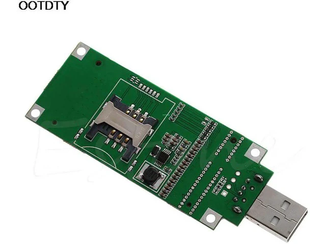 Alt view image 3 of 5 - PCI-e Wireless WWAN to USB Adapter card With SIM Card Slot Module testing - L059 New hot