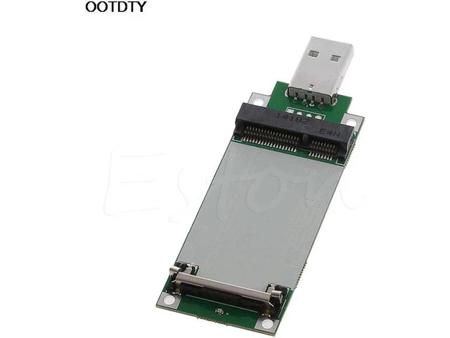 Alt view image 4 of 5 - PCI-e Wireless WWAN to USB Adapter card With SIM Card Slot Module testing - L059 New hot