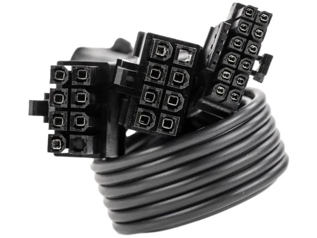 Alt view image 4 of 6 - 12VHPWR Gen5.0 PCIe 5.0 600W 16Pin 12+4Pin to Dual 8Pin VGA GPU Power Cable ForCorsair Powers, Suppport High-end Graphic Cards