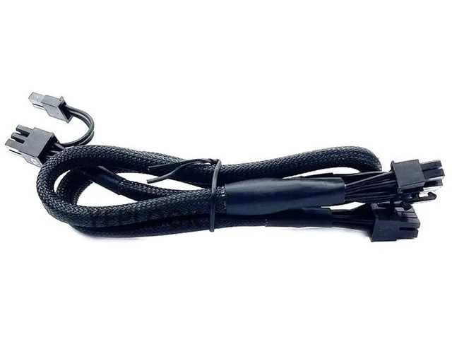 Alt view image 3 of 6 - ForCorsair PSU, PCIe Dual 8Pin 6+2Pin GPU Power Cable ForCorsair CX850M CX750M CX600M CX500M CX430M Modular Power, Sleeved Net