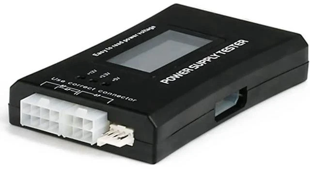 Alt view image 7 of 7 - Bestyu Digital LCD Display PC Computer Power Supply Tester 20/24 Pin 4 PSU ATX BTX ITX SATA HDD Testers