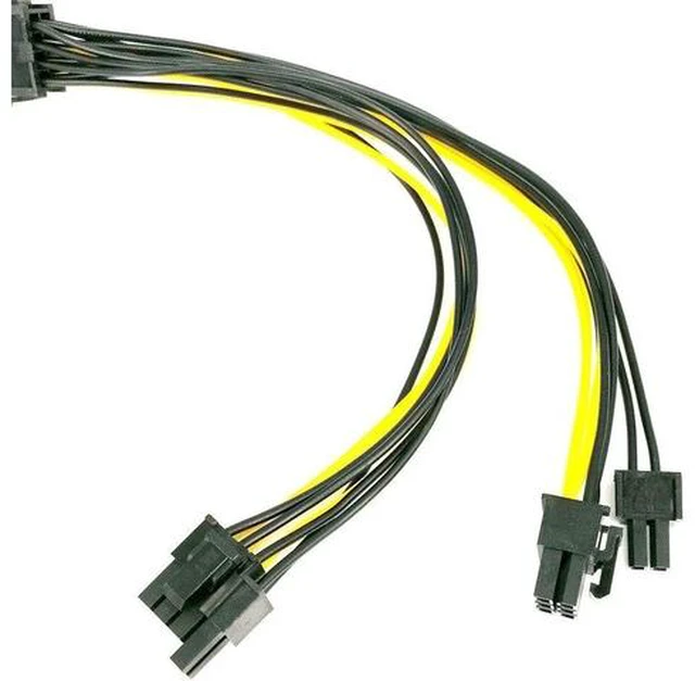 Main image of PCI-e 8pin to Dual 8Pin / PCIe 8pin-2x(6+2pin) Graphics Video Card Power Cable PCI Express Power Splitter Cable Computer Cable