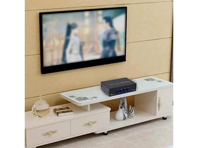 Alt view image 2 of 7 - KVM Switch Button Switcher USB Port With Cable For Monitor Keyboard Mouse Usb Manual Kvm Switch