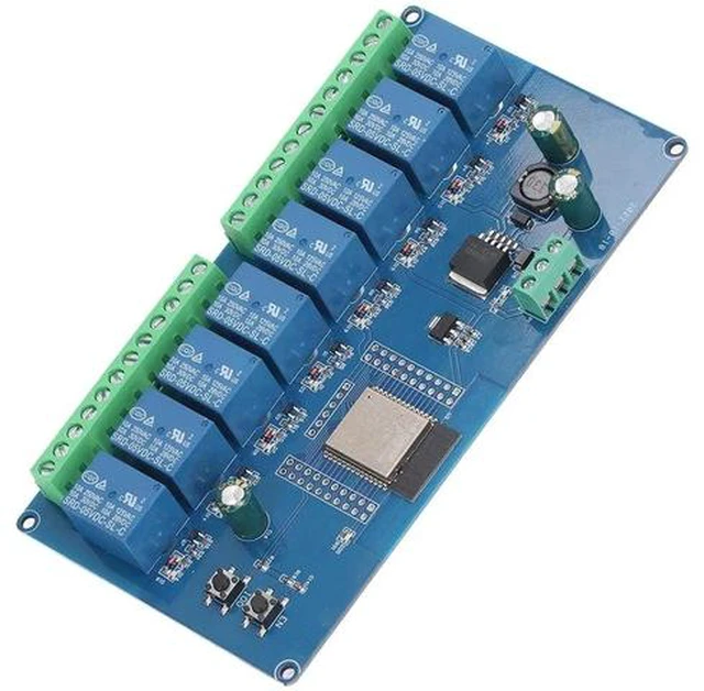 Main image of DC5-30V 8 Channel Relay Module Programmable BLE Development Board 8 Channel Relay for Secondary Development Board Learning Smart Home Control