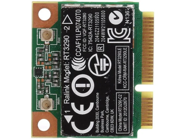 Alt view image 5 of 5 - 150M Wi-Fi Wireless Network Card Bluetooth for RT3290 HP Pavilion G7-2000 Ralink 802.11b/g/n wifi Adapter
