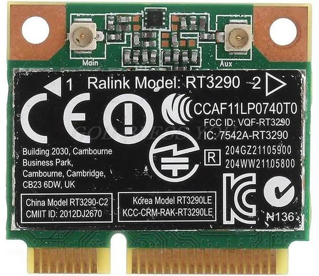 Main image of 150M Wi-Fi Wireless Network Card Bluetooth for RT3290 HP Pavilion G7-2000 Ralink 802.11b/g/n wifi Adapter Drop Shipping