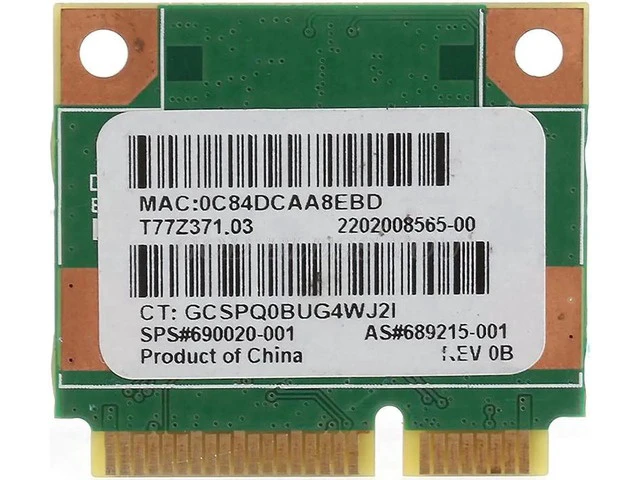 Alt view image 3 of 5 - 150M Wi-Fi Wireless Network Card Bluetooth for RT3290 HP Pavilion G7-2000 Ralink 802.11b/g/n wifi Adapter Drop Shipping