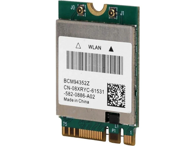 Alt view image 6 of 7 - BCM94352Z Dual Band NGFF M.2 Wireless Network Card,4.0, 802.11ac WiFi Adapter (2 External Antenna Cables)