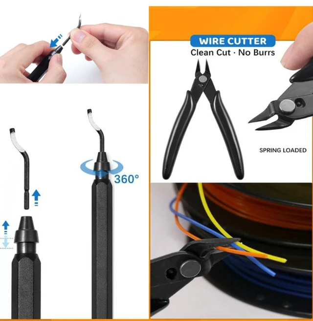 Alt view image 4 of 4 - 66 sets of 3D printer tool kits Cross-border 3D printer tool package components