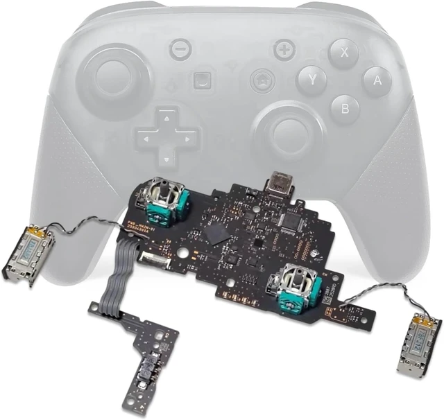 Alt view image 2 of 6 - Placa de circuito controlador con joysticks pieza de reparación para Switch Pro Reemplazo de la placa principal Consola placa de circuito impreso, como se muestra en las imágenes