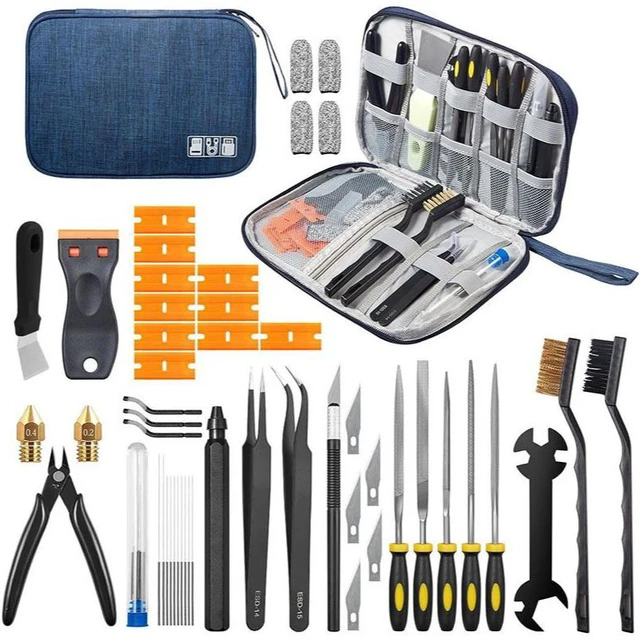Main image of 46 sets of 3D printer tool kits 33 sets of 3D printing accessories multi-functional tool kits combination